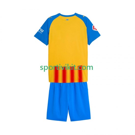 Completo da calcio Bambini Valencia CF Maglia Terza 2025-2026 Manica Corta